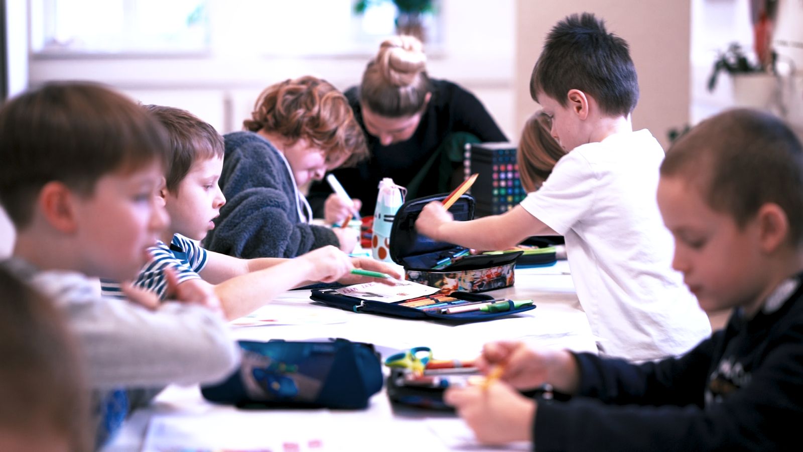 Třída ve FLOW — pedagogický tým při práci s dětmi